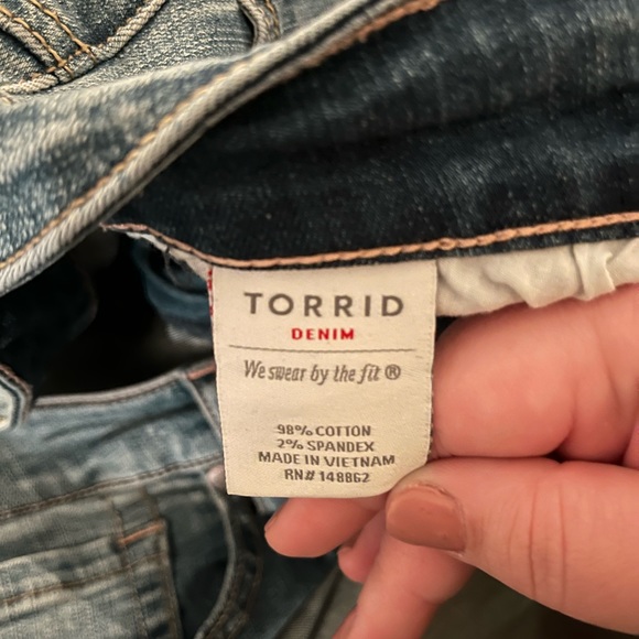 Jean shorts from torrid - Picture 4 of 5